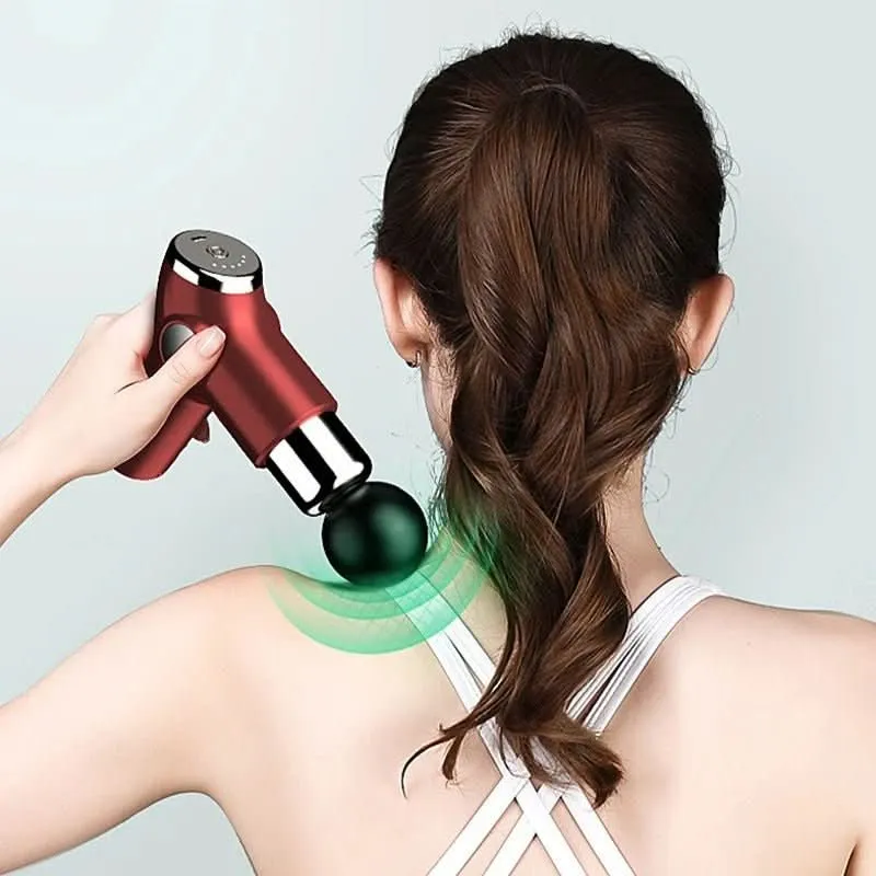 Compact Massage Gun for Deep Muscle Relaxation