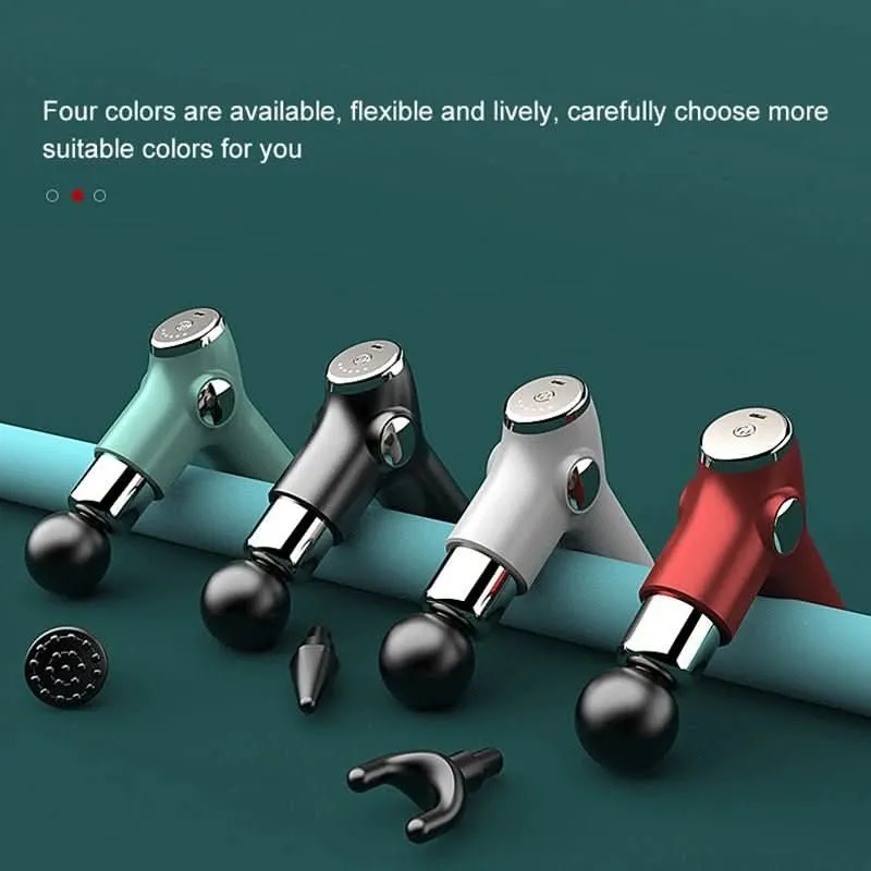 Compact Massage Gun for Deep Muscle Relaxation