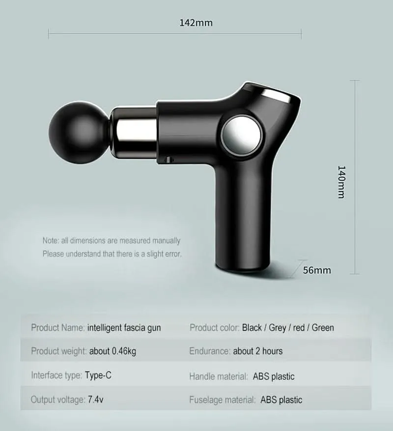 Compact Massage Gun for Deep Muscle Relaxation
