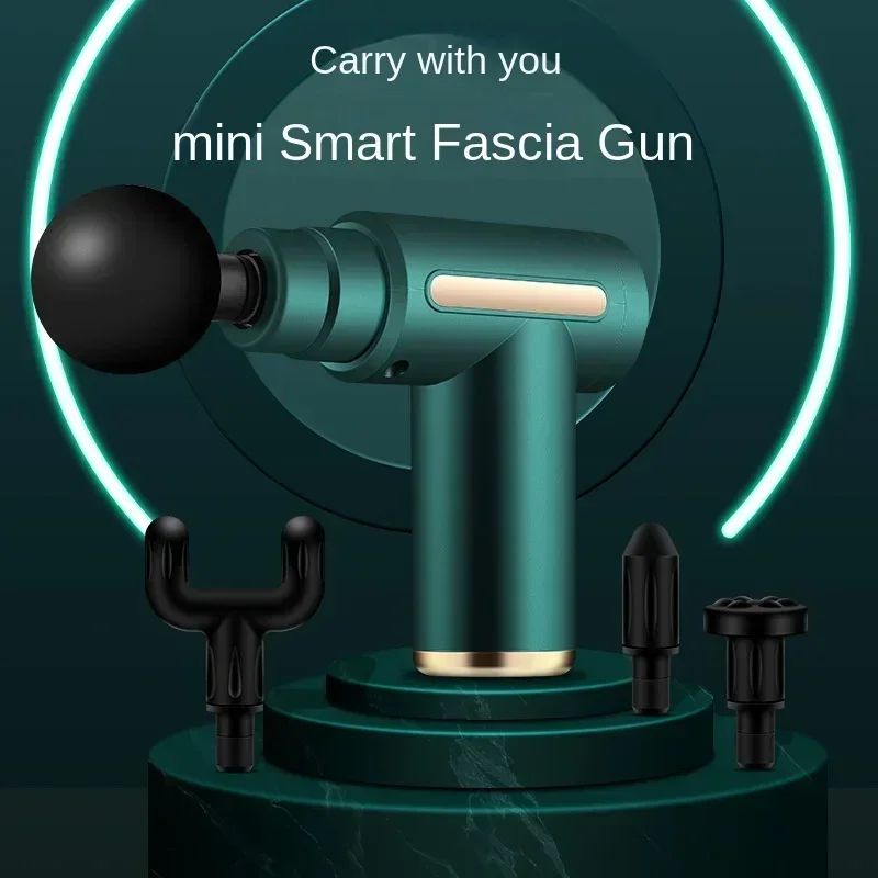 Portable USB Massage Gun with 4 Attachments