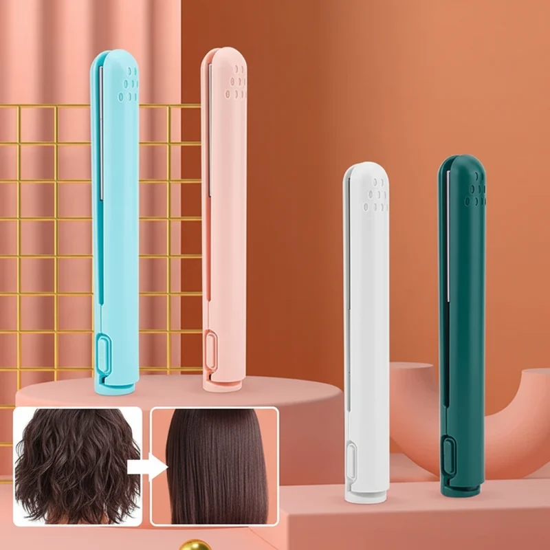 Wireless Hair Straightener for Straightening and Curling