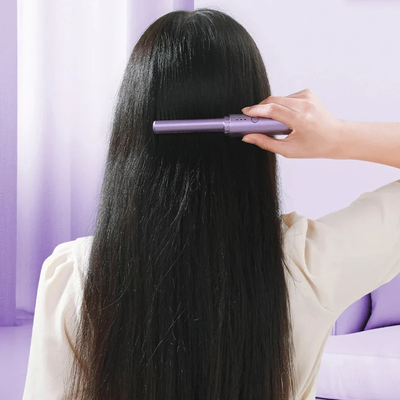 Portable Wireless Hair Straightener for Styling