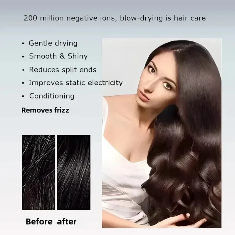 Advanced Hair Dryer with Intelligent Temperature Control