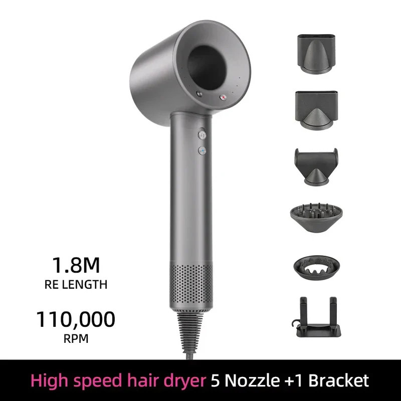 Advanced Hair Dryer with Intelligent Temperature Control