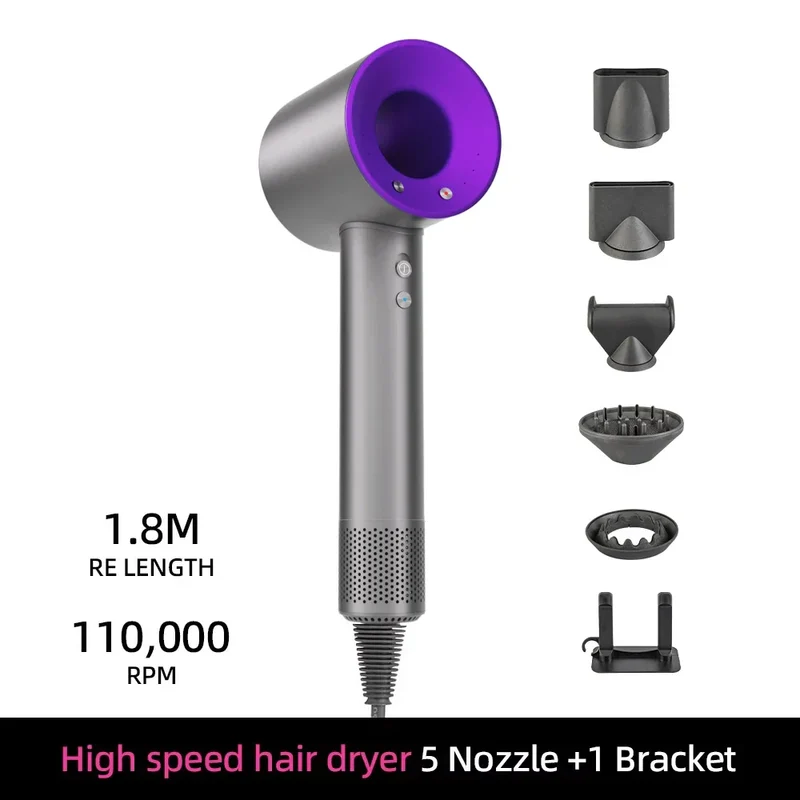 Advanced Hair Dryer with Intelligent Temperature Control