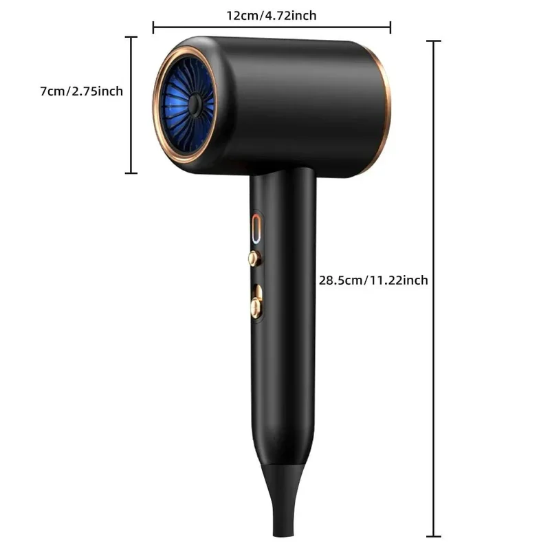 Advanced Hair Dryer with Ionization Technology for Styling