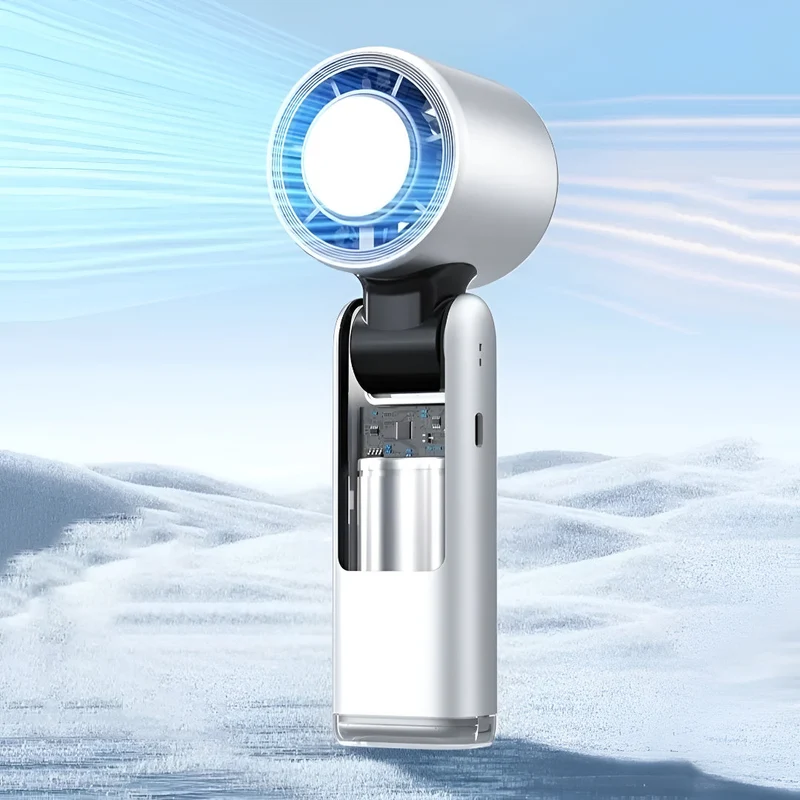 Portable Battery-Powered Handheld Cooling Fan