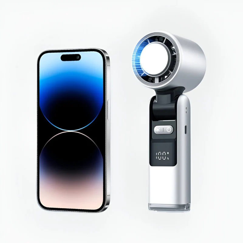 Portable Battery-Powered Handheld Cooling Fan