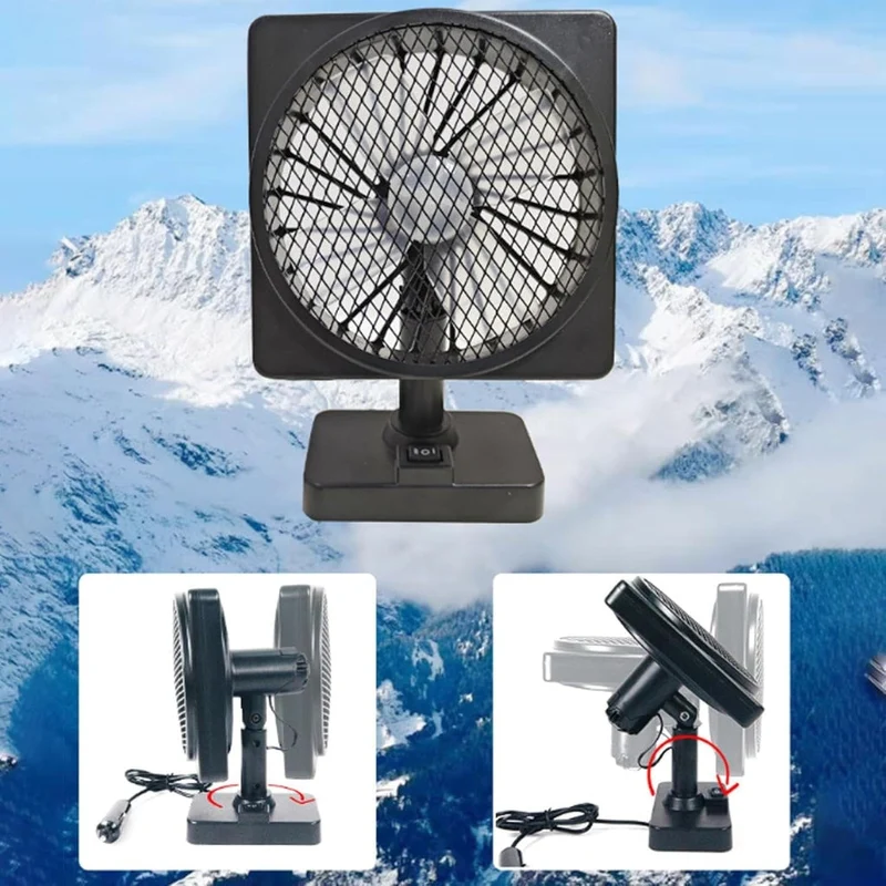 USB-Powered Car Fan