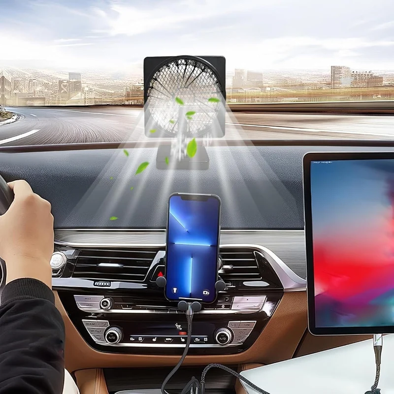 USB-Powered Car Fan