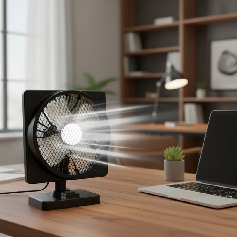 USB-Powered Car Fan