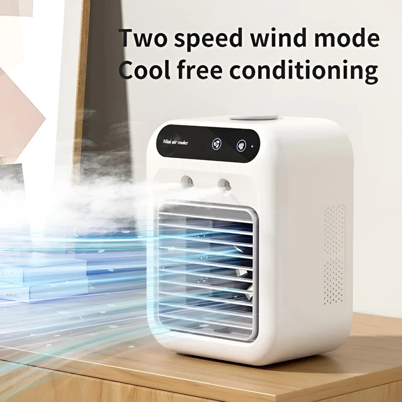 Portable Desk Fan with Humidifier