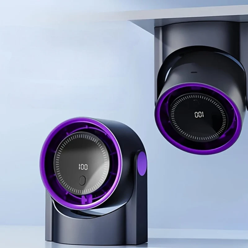 Compact USB Cooling Fan with Oscillating Airflow