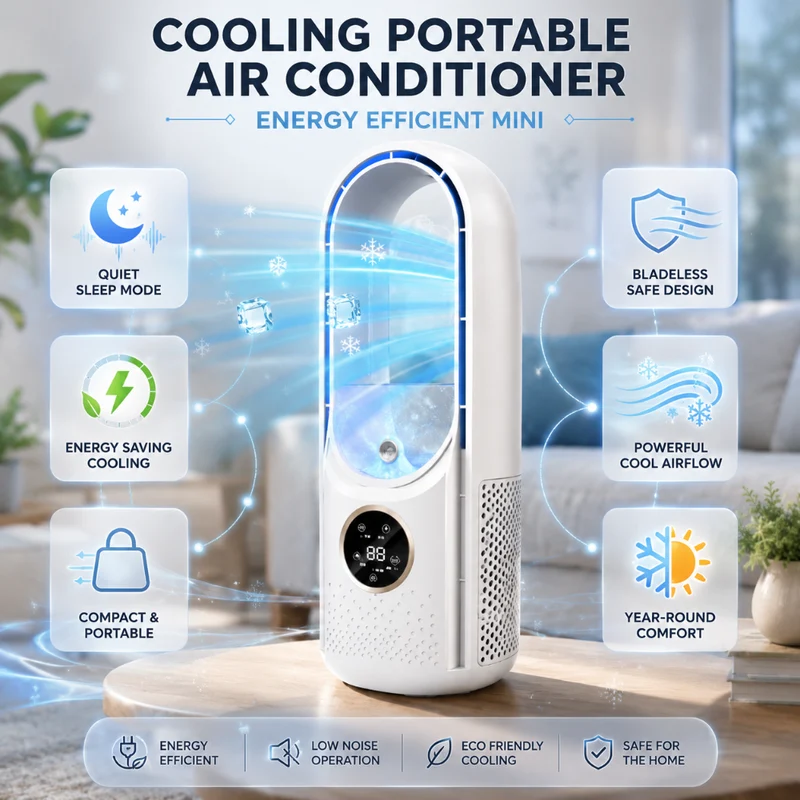 Portable Room Cooling System for Everyday Use