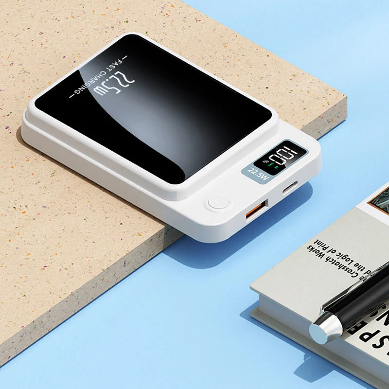 Power Bank 20000mAh Fast Wireless Charging 22.5W