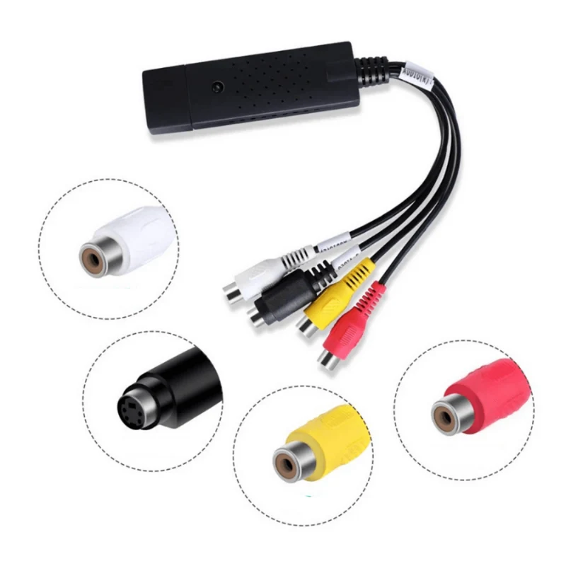 USB Converter for Digitizing Video Recordings – Transfer VHS to Digital Format
