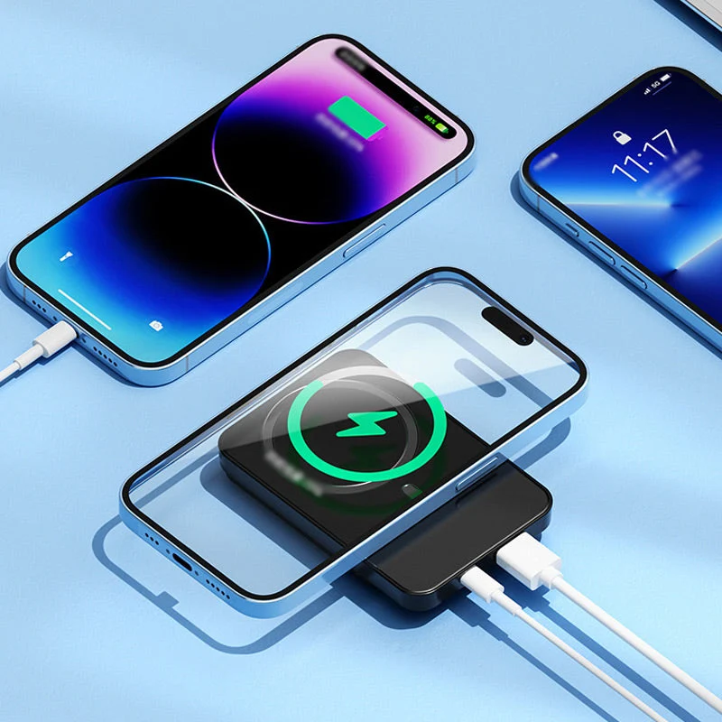 Compact Slim 20000mAh 22.5W Power Bank – Wireless Display