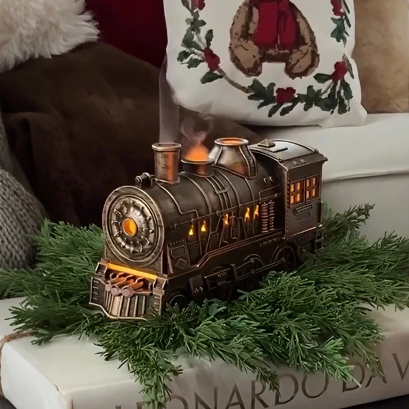 Stylish steam aromatic locomotive diffuser