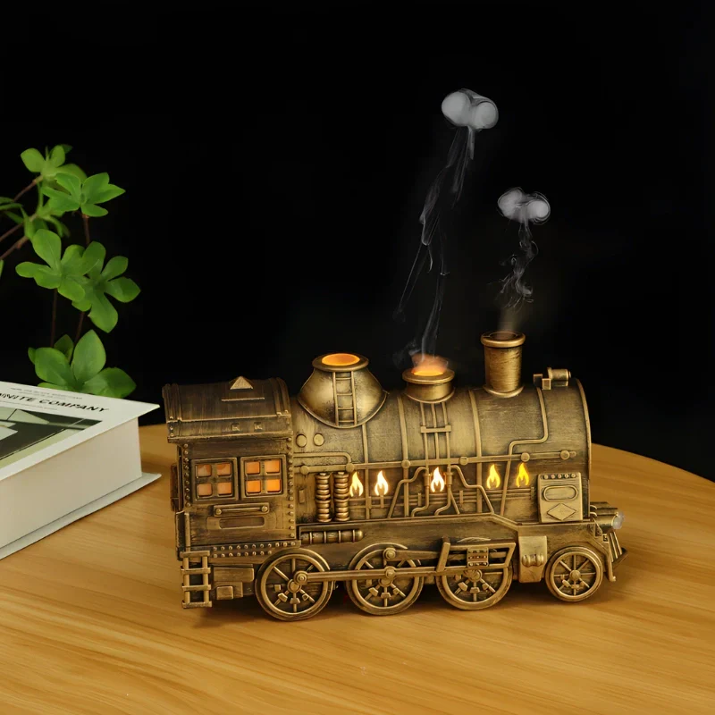 Stylish steam aromatic locomotive diffuser