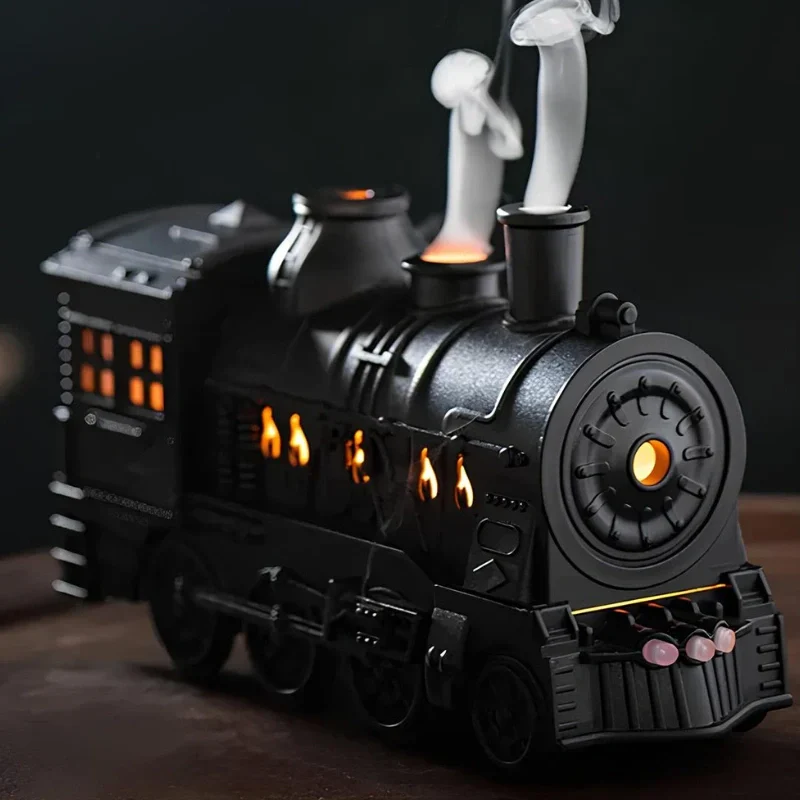Stylish steam aromatic locomotive diffuser