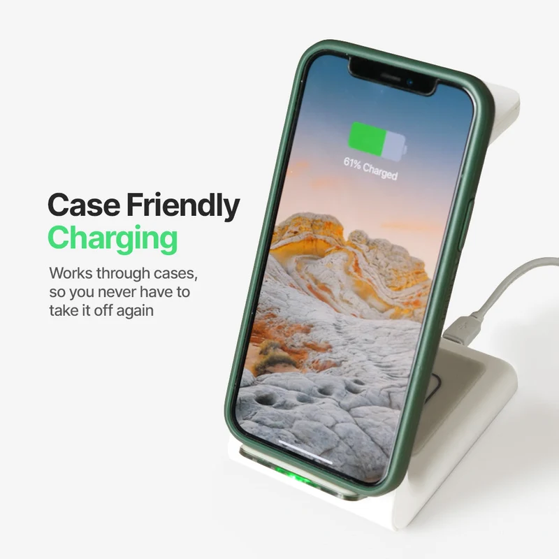 Advanced wireless 3-in-1 fast charging station – Perfect for Apple, Samsung, Watch, and AirPods devices