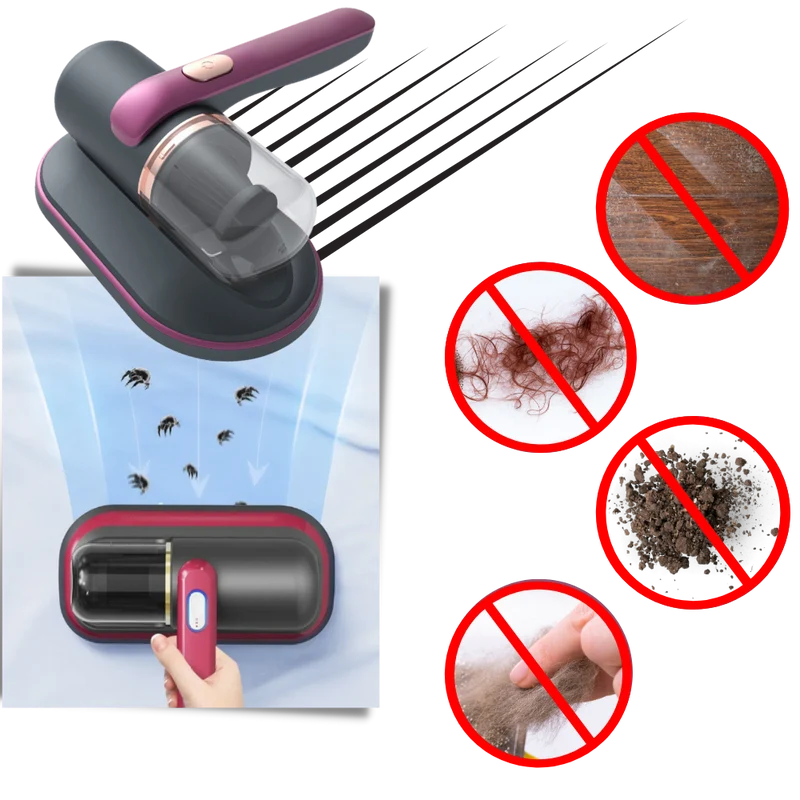 Compact Advanced Wireless Mite Vacuum Cleaner