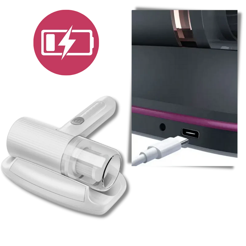 Compact Advanced Wireless Mite Vacuum Cleaner