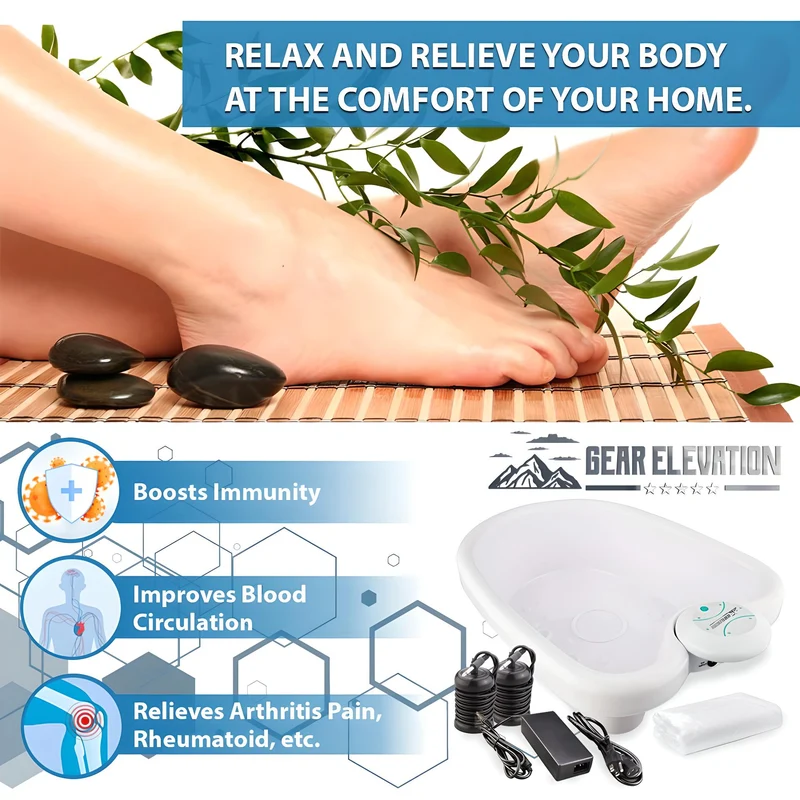 Smart Advanced Ionizing Foot Detox Device