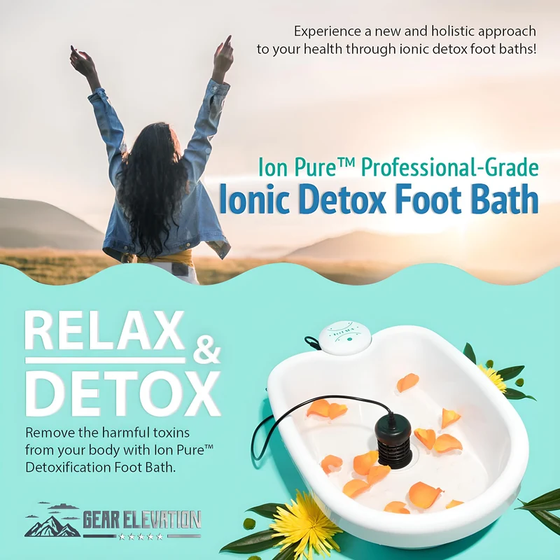 Smart Advanced Ionizing Foot Detox Device