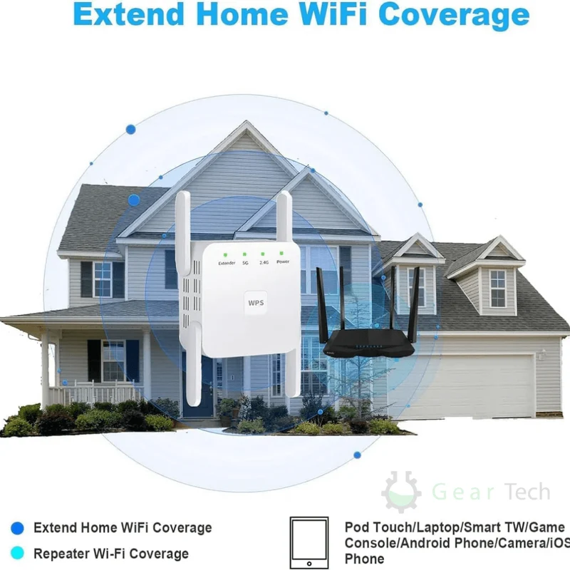Powerful UltraXtend 5G WiFi Booster