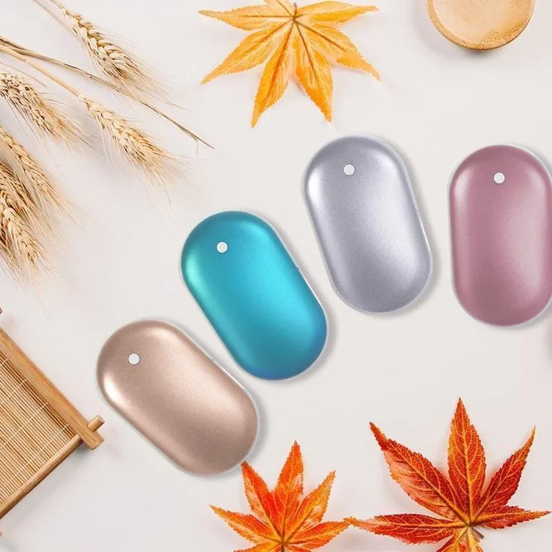 Portable Rechargeable Hand Warmers with Power Bank