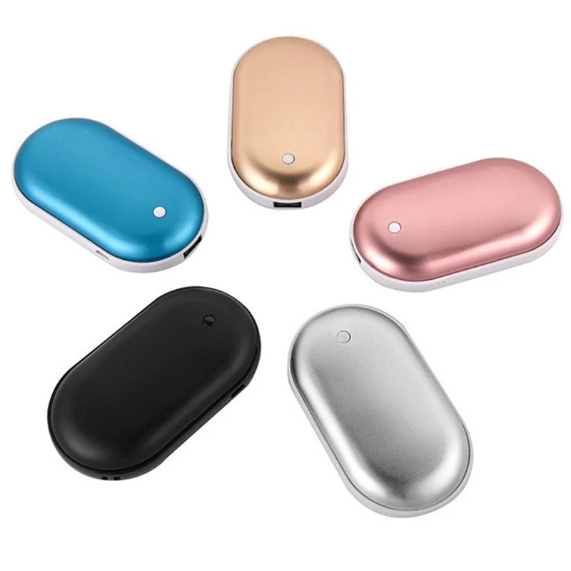 Portable Rechargeable Hand Warmers with Power Bank