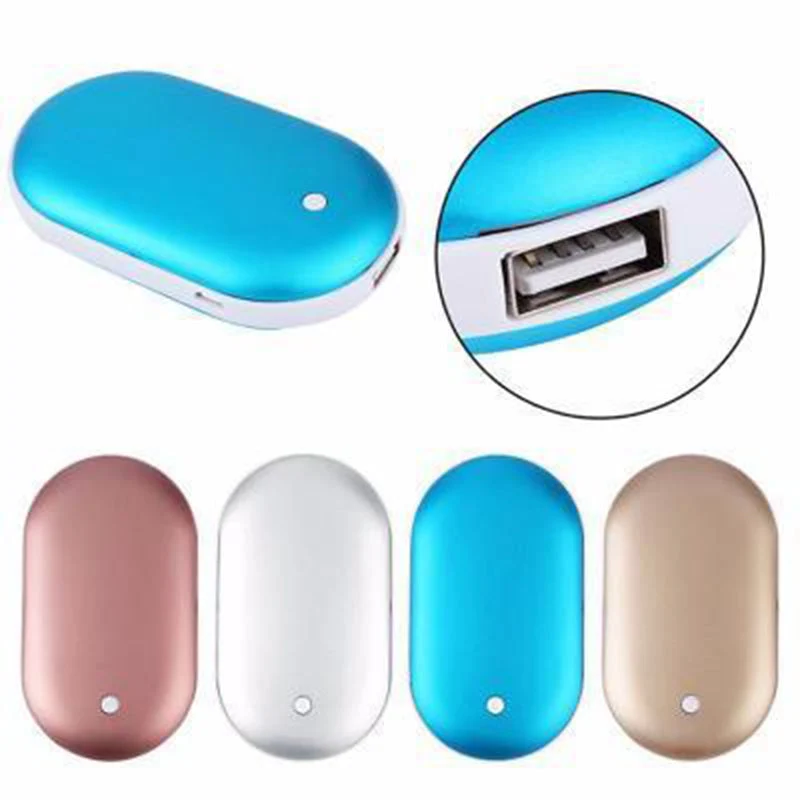 Portable Rechargeable Hand Warmers with Power Bank