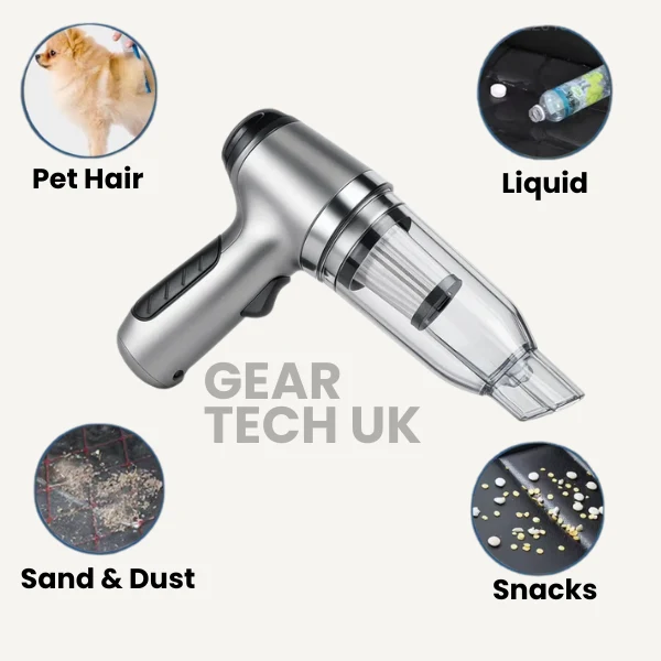 Powerful Wireless Car Vacuum Cleaner