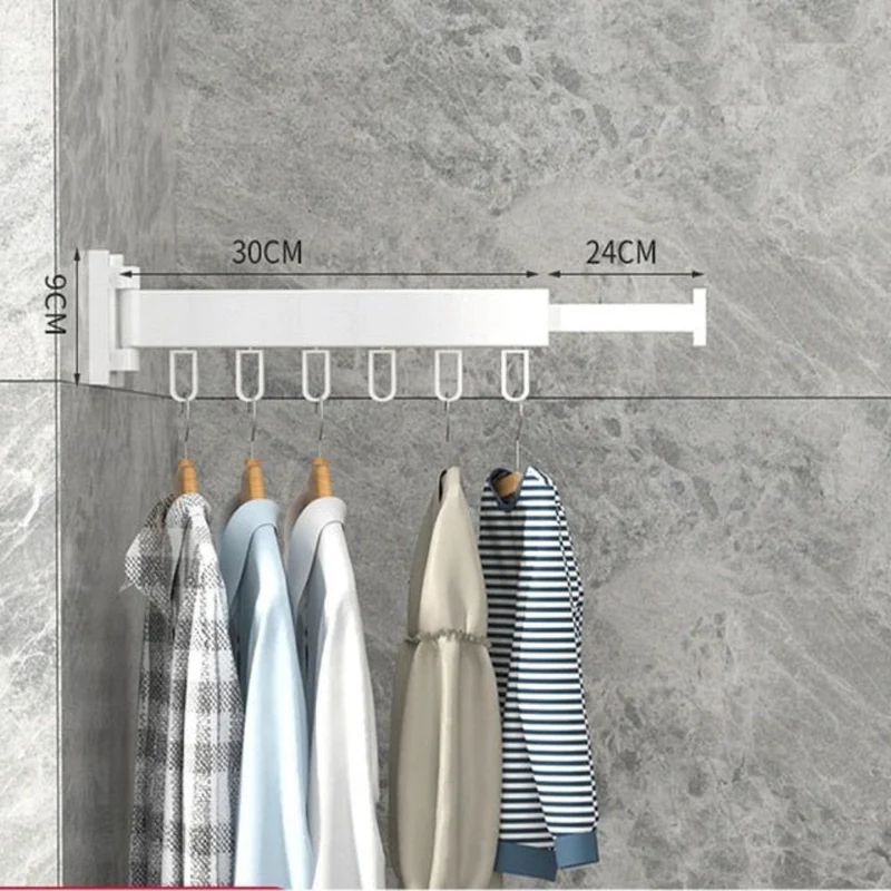 Practical Foldable Wall-Mounted Clothes Dryer
