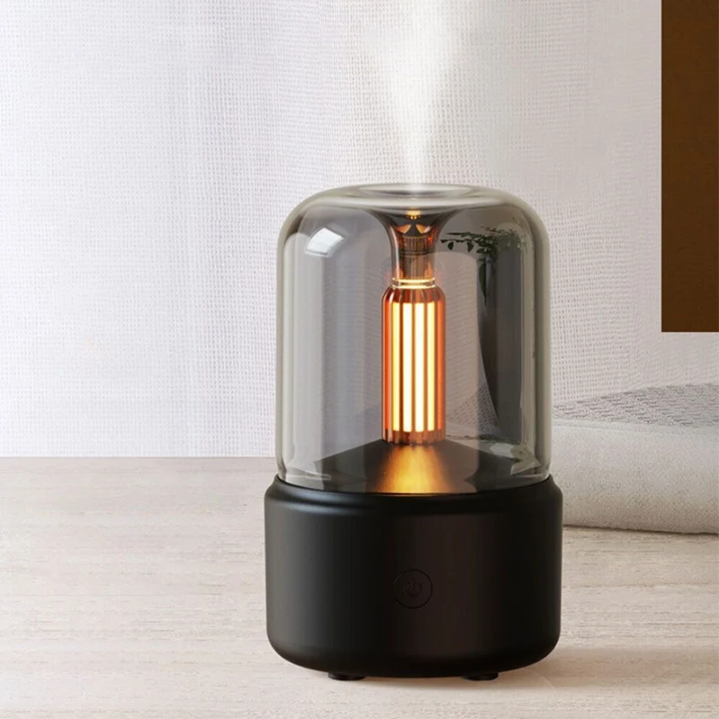 Compact ultrasonic oil humidifier for better sleep and relaxation