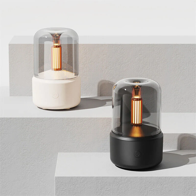 Compact ultrasonic oil humidifier for better sleep and relaxation