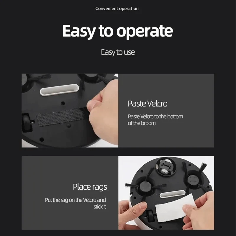 Smart Robot Vacuum Cleaner with Mop Function