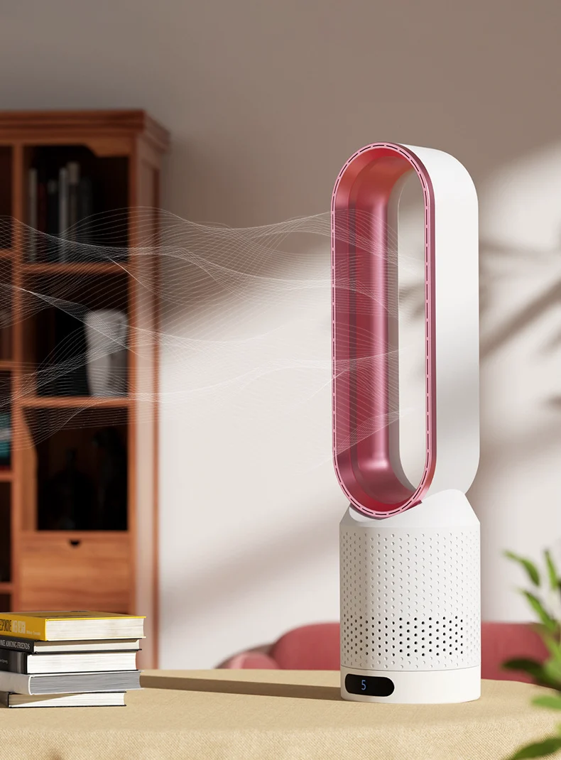 Smart Tower Fan with Air Purifier
