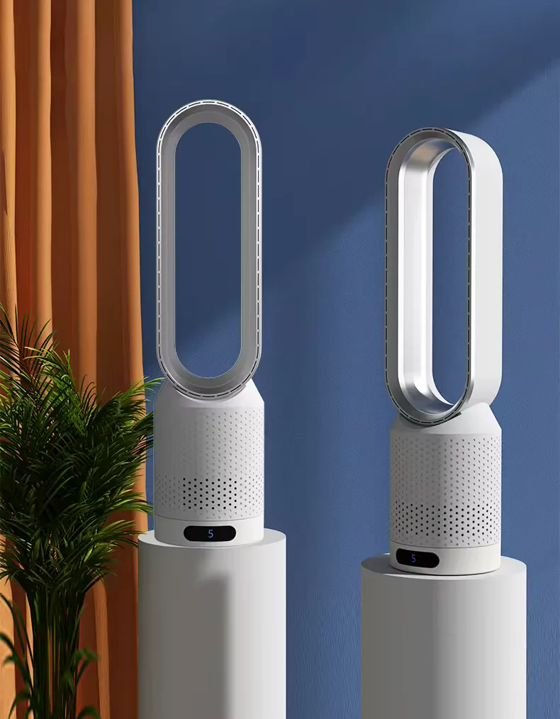 Smart Tower Fan with Air Purifier
