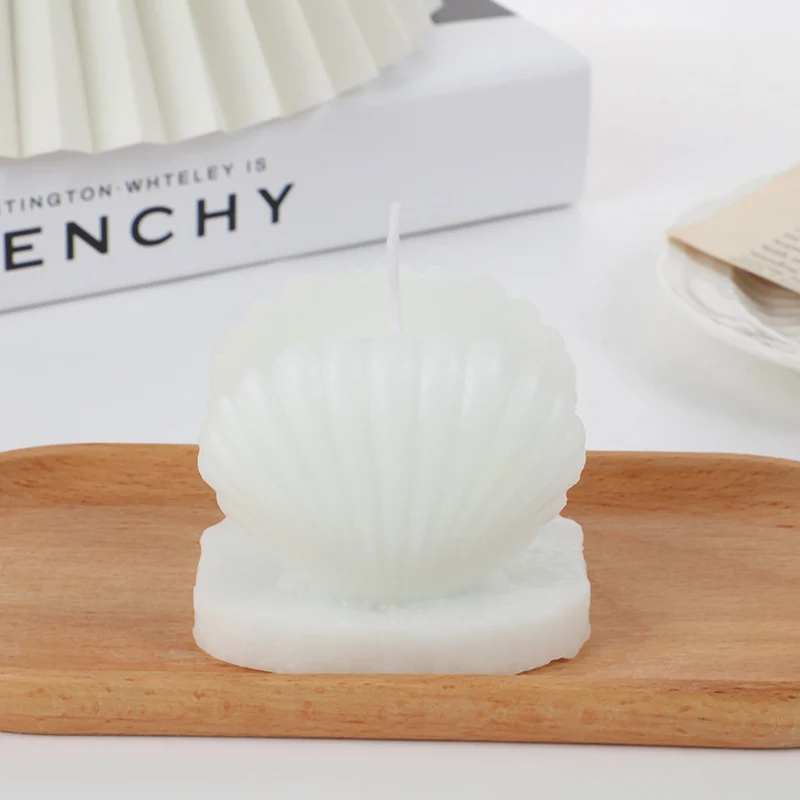 Clam-Shell-Perlen-Dekorativer Tischkerze