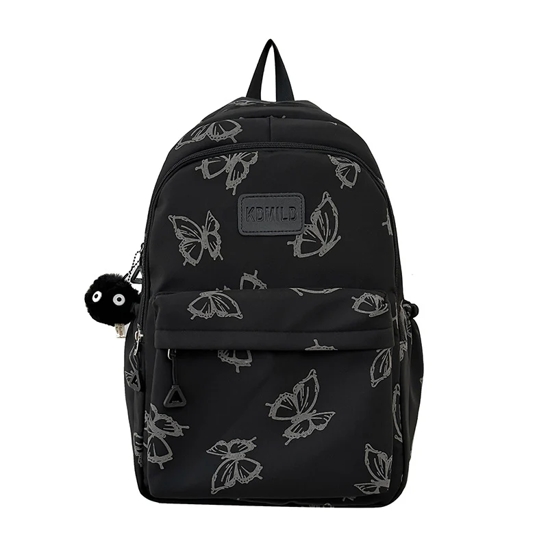 Stylischer Schmetterlingsdruck Rucksack Karnz