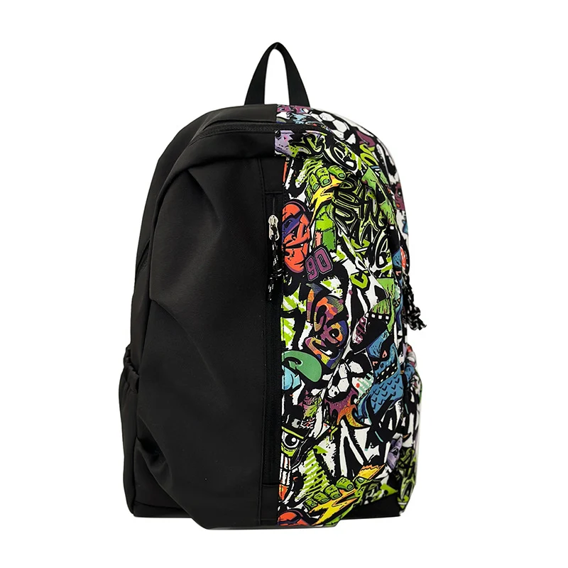 Trendy Grafikdruck Rucksack Karnz