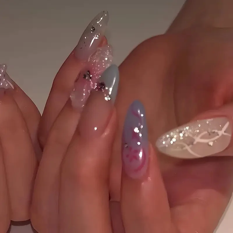 Künstlerische Gel Nagelverlängerungen Karnz