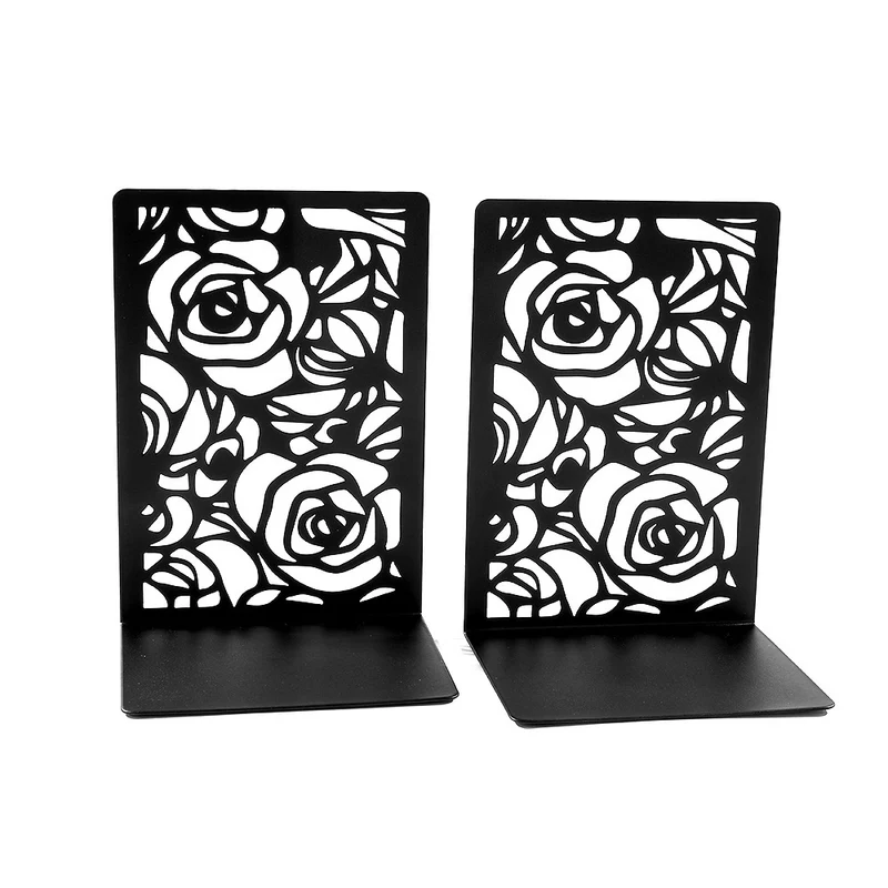 Künstlerisches Blumenbuchstützen-Set