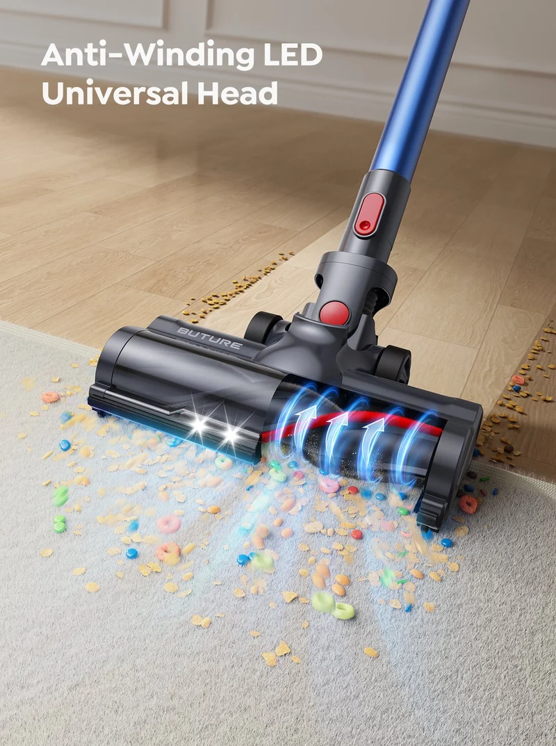 Buture JR700 Blue Vacuum | Official Refurbished