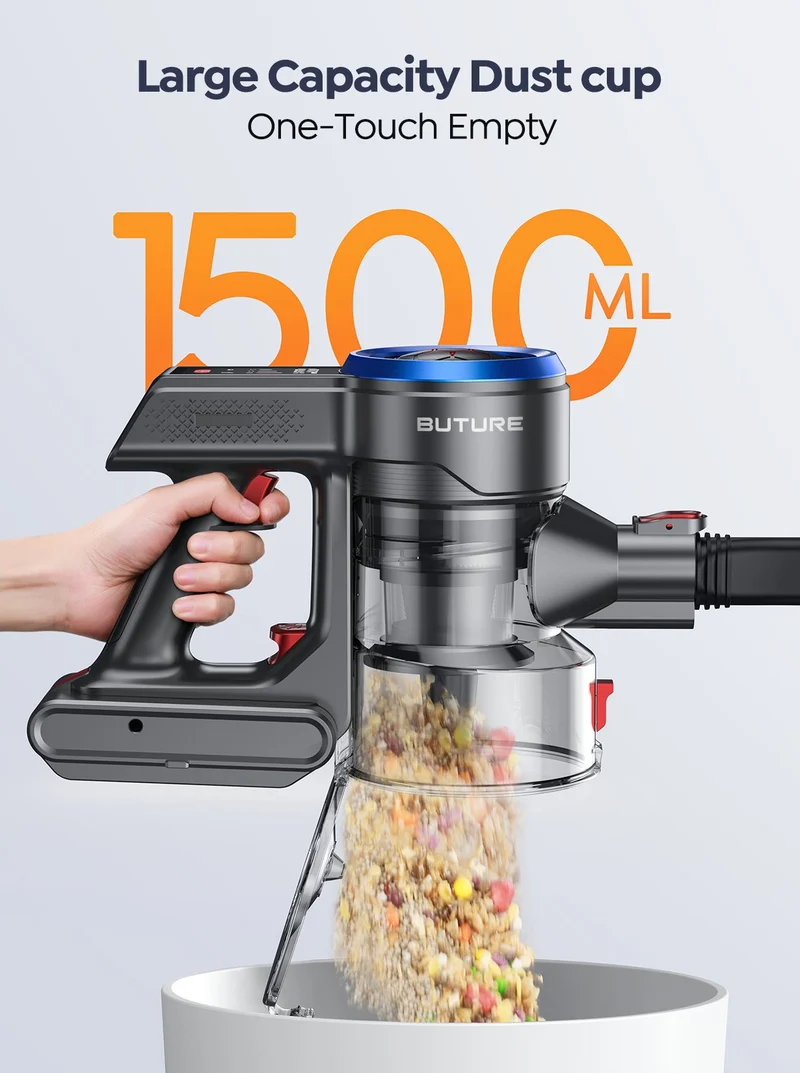 Buture JR700 Blue Vacuum | Official Refurbished