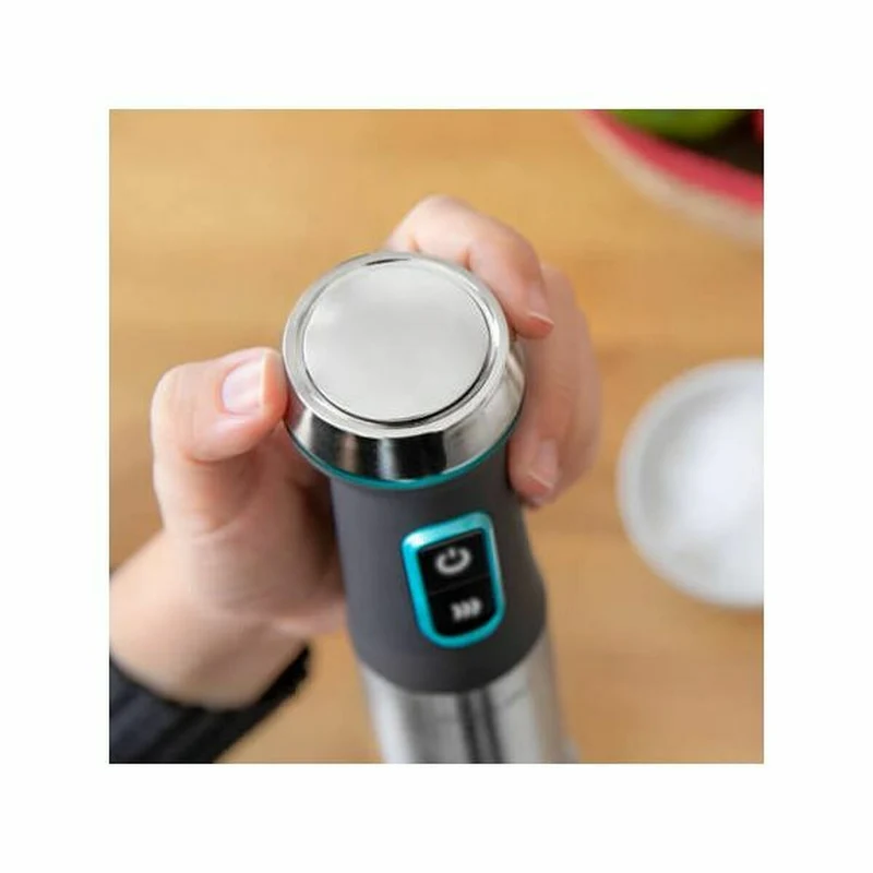 Hand-held Blender Cecotec 1200 XL Black Green Steel 1200 W