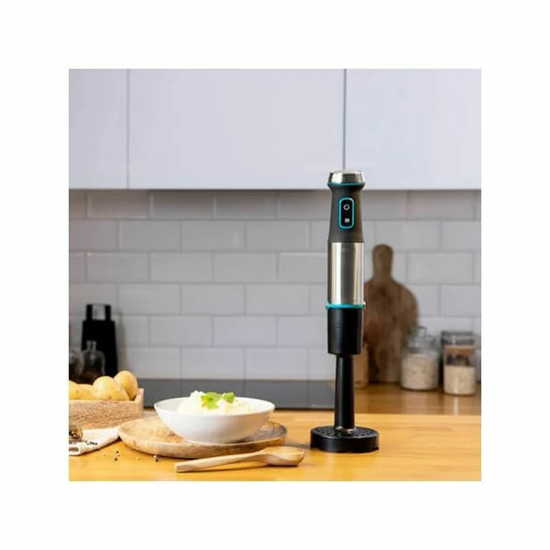 Hand-held Blender Cecotec 1200 XL Black Green Steel 1200 W