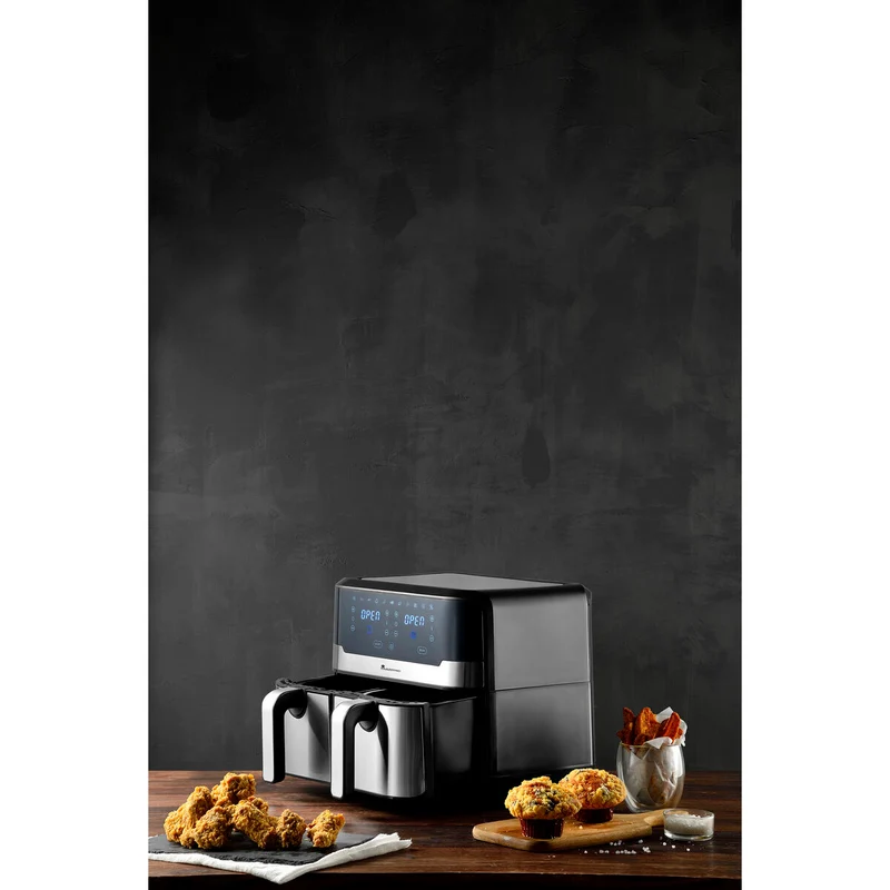 Air Fryer Masterpro Rocket Duo 900 2400 W 9 L Black